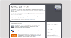 Desktop Screenshot of ggl.nl